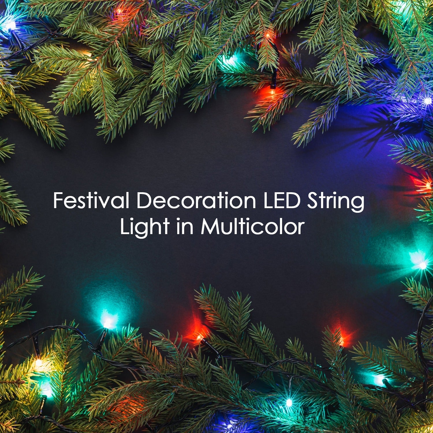 8332 Festive 3 Meter Festival Decoration Led String Light, Diwali Light for Indoor and Outdoor Uses in All Ocassion Birthday Party Multicolor Light (15L 3mtr) 8332 Festive 3 Meter Festival Decoration Led String Light, Diwali Light for Indoor and Outdoor Uses in All Ocassion Birthday Party Multicolor Light (15L 3mtr)